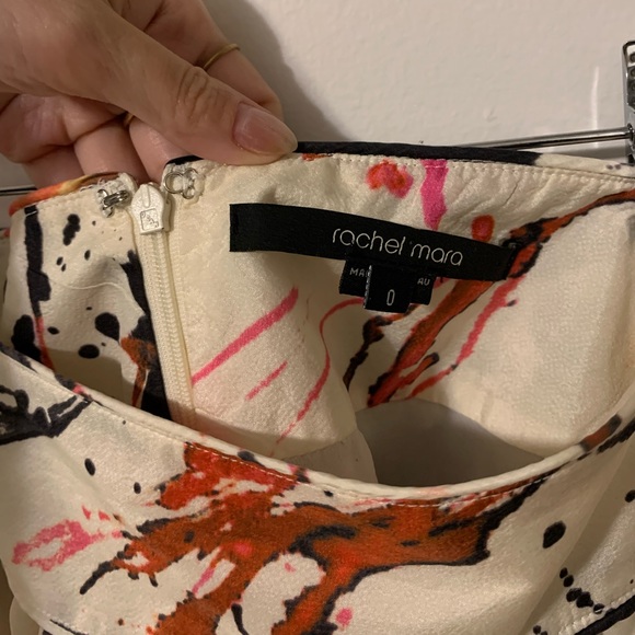 Rachel Mara - 100% Silk Short Skirt with Pockets - Picture 4 of 16